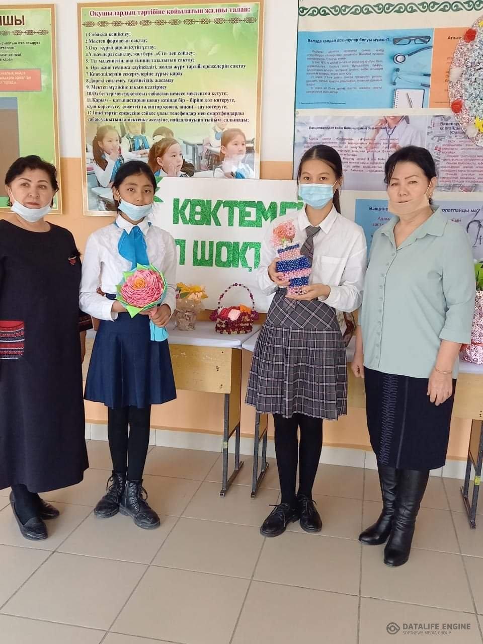 Көктемдегі  гүл шоқтары