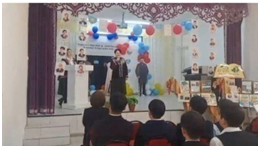 Қазақ тілі - тарихтың ізі, ұрпақтың үні, болашаққа бастар рухани көпір “ атты  апталығының ашылу салтанаты
